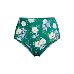 Women's Plus Size Sculpting Suit High Waisted Bikini Bottoms