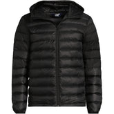 Men's Tall Hooded Wanderweight Packable Down Jacket