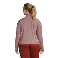 Women's Plus Size Performance Mock Neck Top