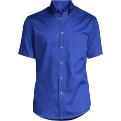 Men's Big Short Sleeve Performance Twill Shirt