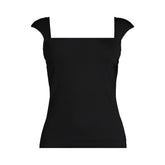 Women's Plus Size Square Neck Underwire Tankini Top