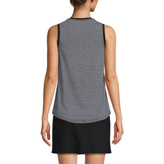 Women's Tall Sleeveless Power Performance Scoop Neck Curved Hem Tunic Tank