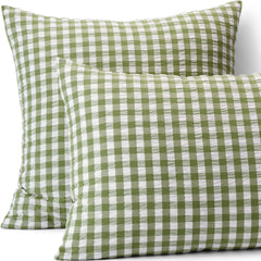 Cotton Seersucker Pillow Sham