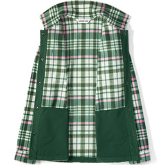 Women's Petite Print Anyweather Fleece Shirt Jacket