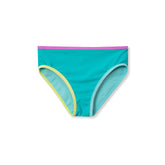 Girls Chlorine Resistant Contrast Bikini Bottoms
