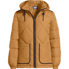 Women's Petite FeatherFree Insulated Diamond Quilted Jacket