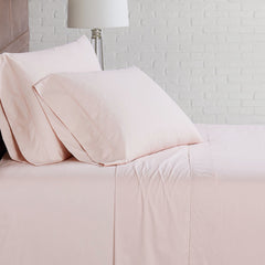 Cannon Solid Cotton Percale Sheet Set