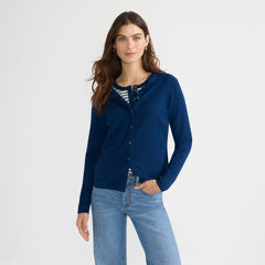 Women's Petite Cashmere Cardigan Sweater