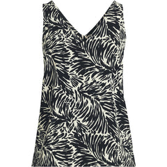 Women's Creaseless Vneck Sleeveless Top