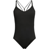 Women's Tugless QuickDry Strappy Back High Leg One Piece