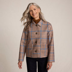 Women's Heritage Brushed Print Shirt Jacket