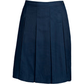 Women's Tall Top of Knee Solid Box Pleat Skirt