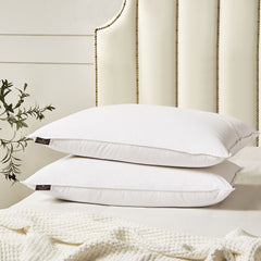 Farm to Home Organic Cotton 2 Pack Softy Around Feather and Down Pillow