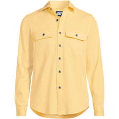 Men's Tall Sun Washed Overshirt