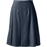 Women's Box Pleat Skirt Below the Knee
