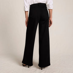 Women's Petite Denim High Rise Extra Wide Leg Jeans
