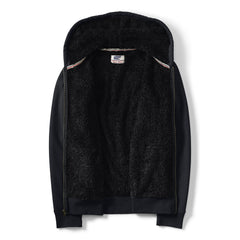 Men's Tall Serious Sweats Full Zip Sherpa Fleece Hoodie
