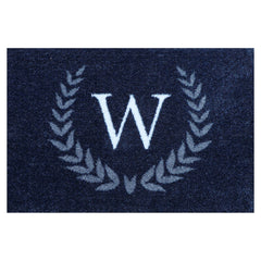 Matterly Monogrammed Laurel Wreath Doormat - Standard