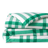 Luxe Supima Cotton Flannel Printed Duvet Bed Cover - 6oz