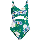 Women's Wrap Monokini High Leg One Piece Swimsuit