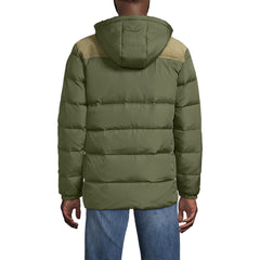 Men's Tall Corduroy Max 600 Down Puffer Hooded Jacket