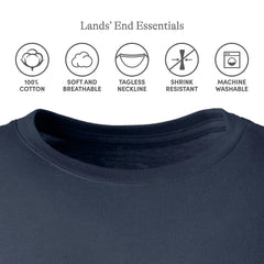 School Uniform Women's Tall Short Sleeve Feminine Fit Essential T-shirt