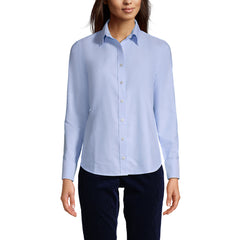School Uniform Women's Long Sleeve Oxford Shirt