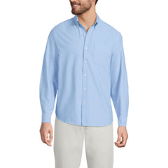 Men's Long Sleeve Easy Fit Sail Rigger Oxford Shirt