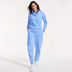 Women's Petite Serious Sweats High Rise Barrel Pants
