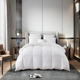 Serta All Seasons Cotton Blend European Down Comforter