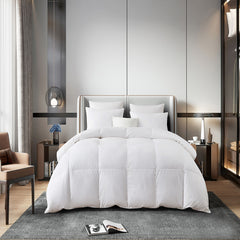 Serta All Seasons Cotton Blend European Down Comforter