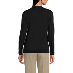 Women's Cotton Modal V-neck Cardigan Sweater