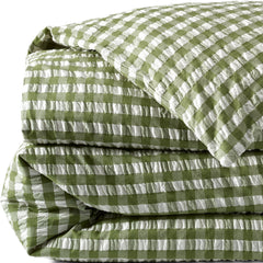 Cotton Seersucker Duvet Bed Cover