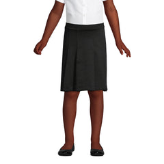 Girls Ponte Pleat Skirt Top of Knee