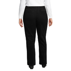 Women's Plus Size Corduroy High Rise Rail Straight Leg Pants