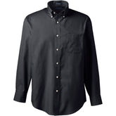 School Uniform Men's Big Long Sleeve Buttondown No Iron Broadcloth Shirt