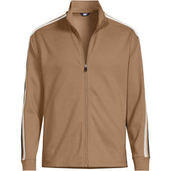 Men's Long Sleeve Knit Twill Track Full Zip