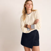 Women's Lightweight Denim Above the Knee Skort