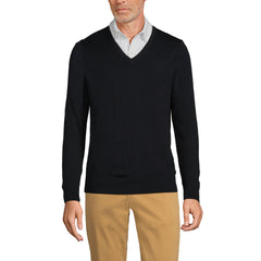 Unisex Cotton Modal Vneck Pullover Sweater