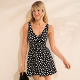 Women's Petite New SlenderSuit Wrap Swim Dress Swimsuit Print