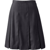 Women's Plus Size Box Pleat Skirt Top of Knee
