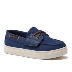 Kids Canvas Easy On Boat Shoes