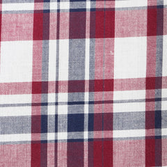 Men's Big Traditional Fit Short Sleeve Madras Shirt