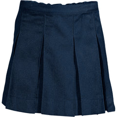 Girls Top of Knee Box Pleat Skirt