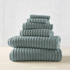 Blue Loom Mason 6 Piece Cotton Bath Towel Set