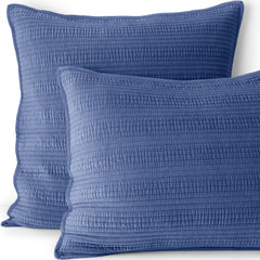 Textured Velvet Quilt Sham