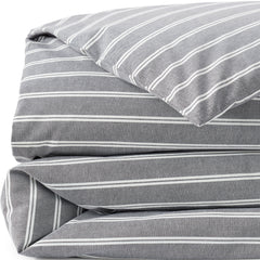 Oxford Yarn Dyed Cotton Reversible Duvet Cover