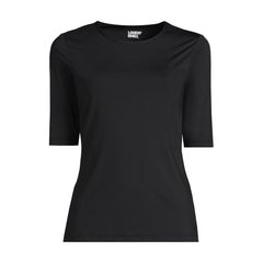 Women's Plus Size SunShade UPF 50 Elbow Sleeve Rash Guard Swim Tee