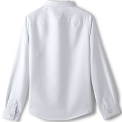 School Uniform Girls Plus Long Sleeve Oxford Dress Shirt