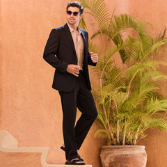 Men's Traditional Fit Year'rounder Stretch Wool Dress Pants